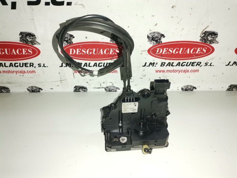 Recambio de cerradura puerta delantera izquierda para fiat grande punto (199) 199a6000 referencia OEM IAM 51797561  