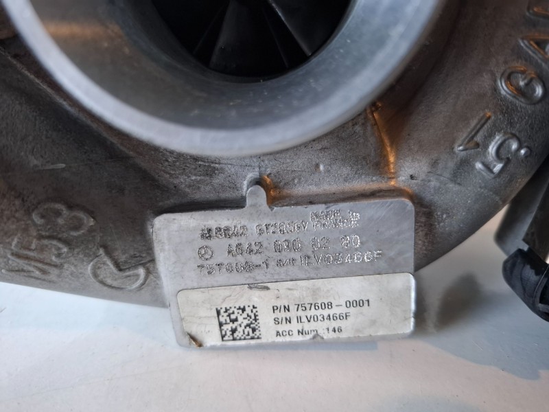 Recambio de turbocompresor para mercedes-benz clase ml (bm 164) 642940 referencia OEM IAM A6420900280  