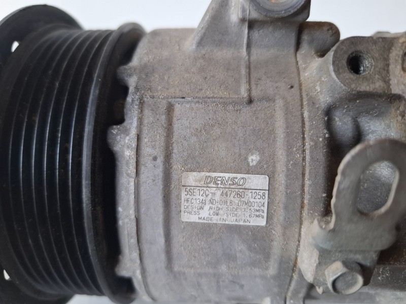 Recambio de compresor aire acondicionado para toyota rav4 (a3) 2ad referencia OEM IAM 4472601258  