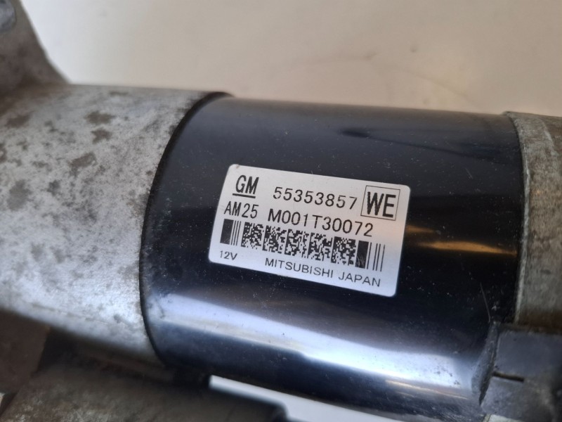 Recambio de motor arranque para opel insignia berlina a20dth referencia OEM IAM M001T30072  