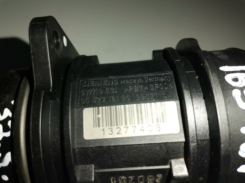 Recambio de caudalimetro para peugeot 307 (s1)(04.2001) 8hz referencia OEM IAM 9642212180/5WK9631  