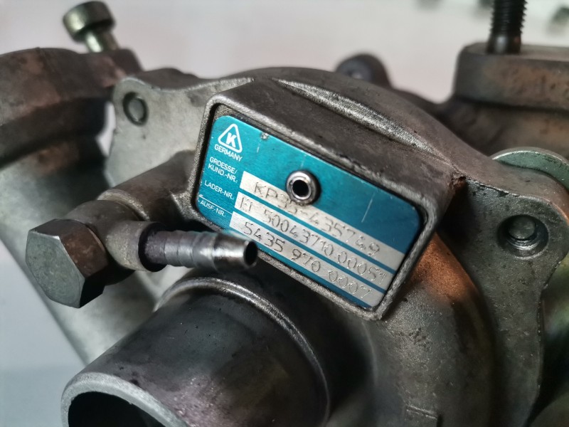 Recambio de turbocompresor para peugeot 307 (s1)(04.2001) 8hz referencia OEM IAM 54359700007  