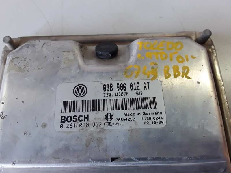 Recambio de centralita motor uce para seat toledo (1m2) asv referencia OEM IAM 0281010062/038906012AT/EDC15VM+  