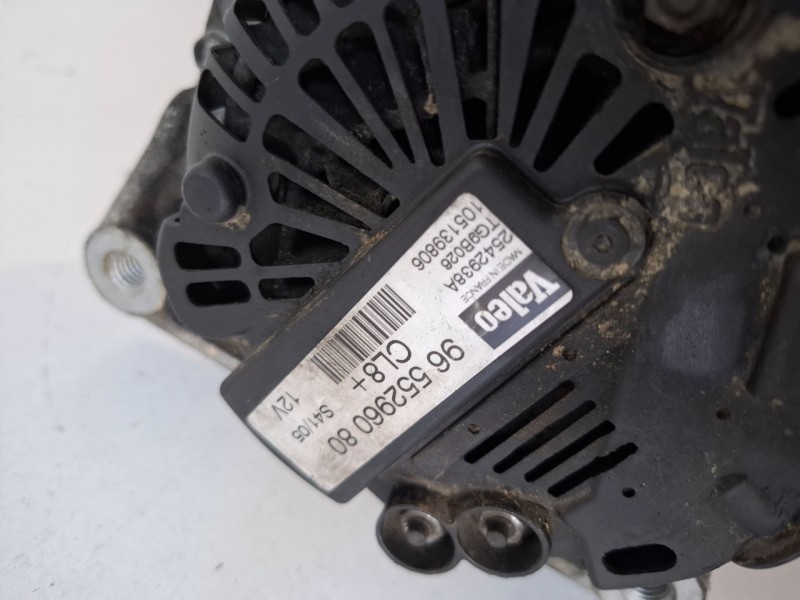 Recambio de alternador para peugeot partner (s2) wjy referencia OEM IAM 9655296080  