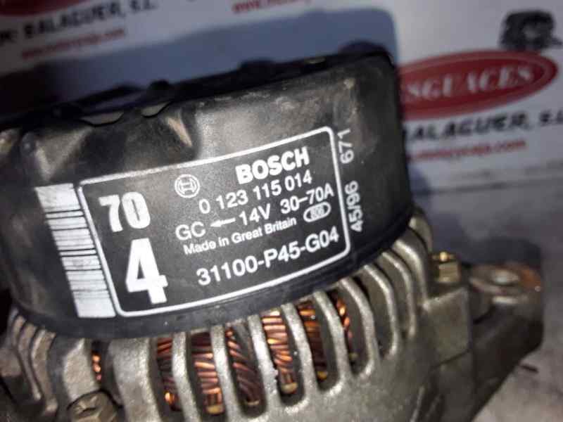 Recambio de alternador para honda accord berlina (cc/ce) referencia OEM IAM 0123115014/31100P45G04  