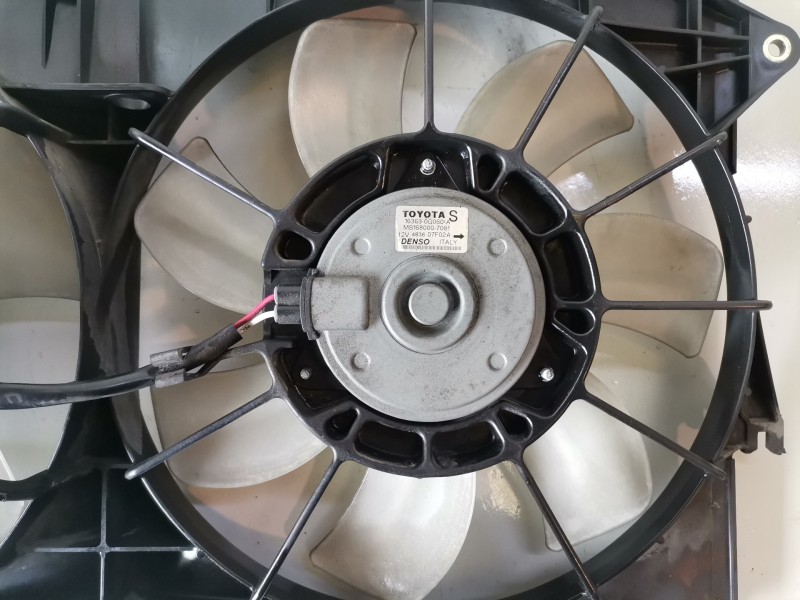 Recambio de electroventilador para toyota corolla (e12) 1cdftv referencia OEM IAM 163630G050/163630G060A  