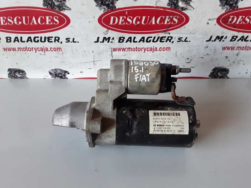 Recambio de motor arranque para fiat iii fiorino (225) 199b1000 referencia OEM IAM 51810307A152/0001138012  