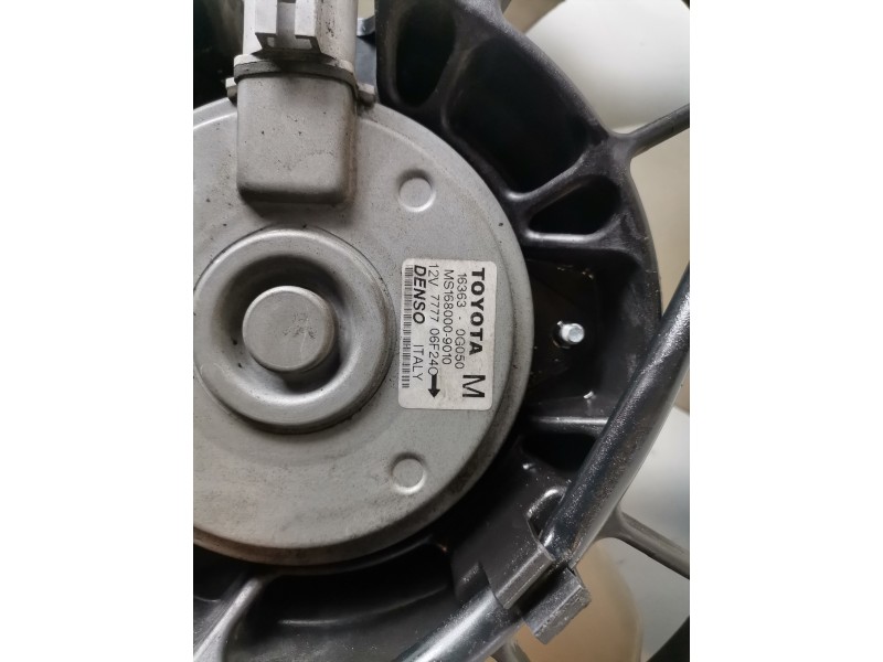 Recambio de electroventilador para toyota corolla (e12) 1cdftv referencia OEM IAM 163630G050/163630G060A  