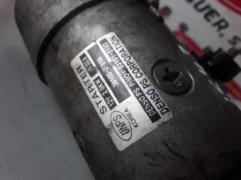 Recambio de motor arranque para kia sportage (km) d4ea referencia OEM IAM 3610027010  