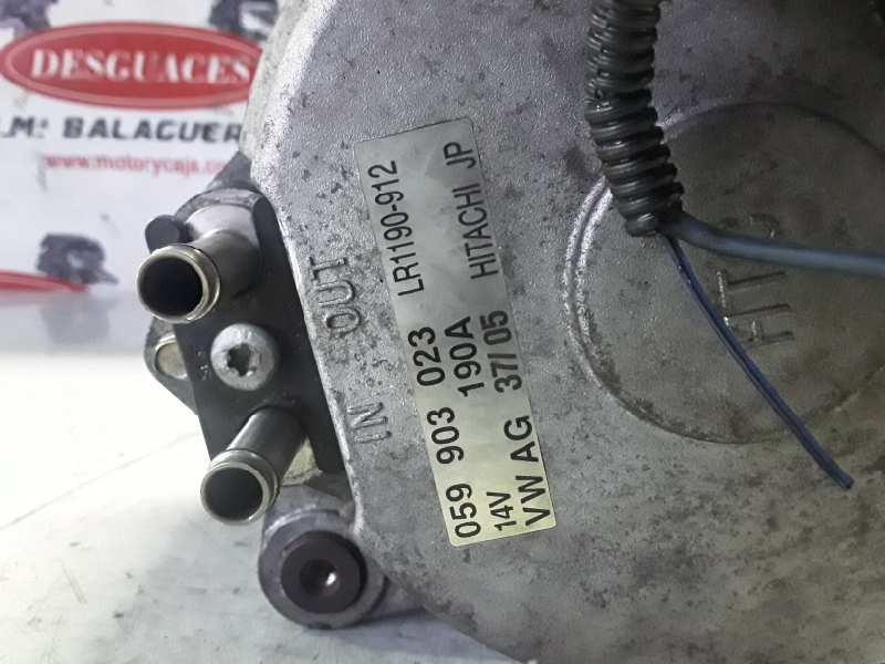 Recambio de alternador para volkswagen phaeton (3d2/3d8) bmk referencia OEM IAM 059903023/LR1190912/190A  