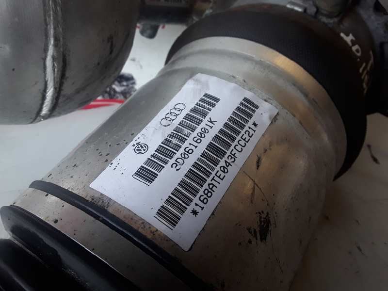 Recambio de amortiguador trasero izquierdo para volkswagen phaeton (3d2/3d8) bmk referencia OEM IAM 3D0616001K  