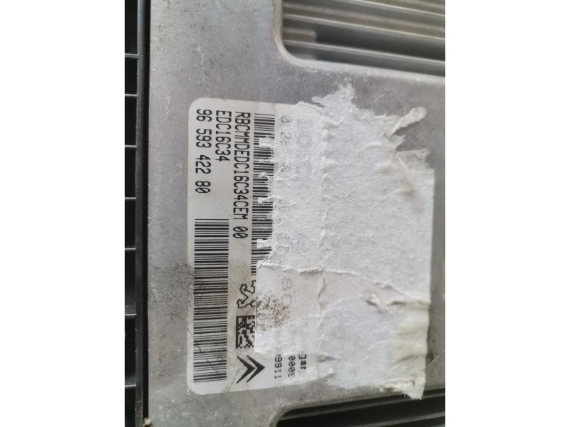 Recambio de centralita motor uce para citroen c4 berlina 9hx referencia OEM IAM 0281011863/9659342280  