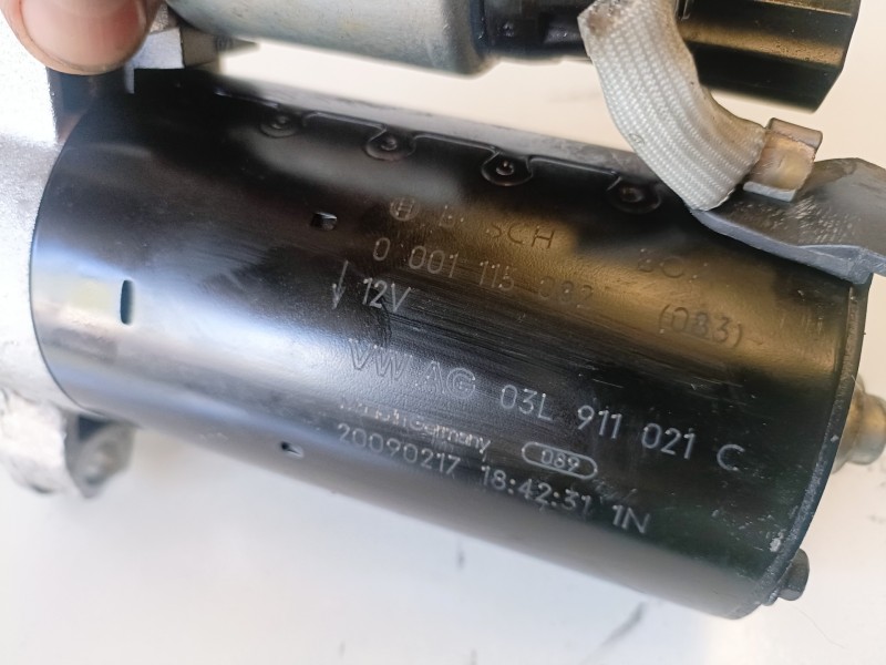 Recambio de motor arranque para audi a4 berlina (8k2) caga referencia OEM IAM 0001115082  