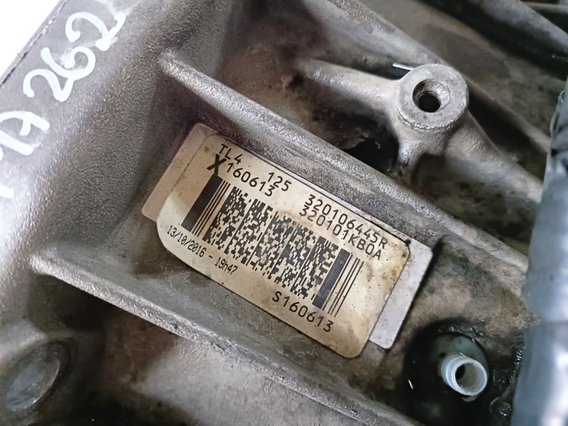 Recambio de caja cambios para nissan juke (f15e) k9k646 referencia OEM IAM TL4125  