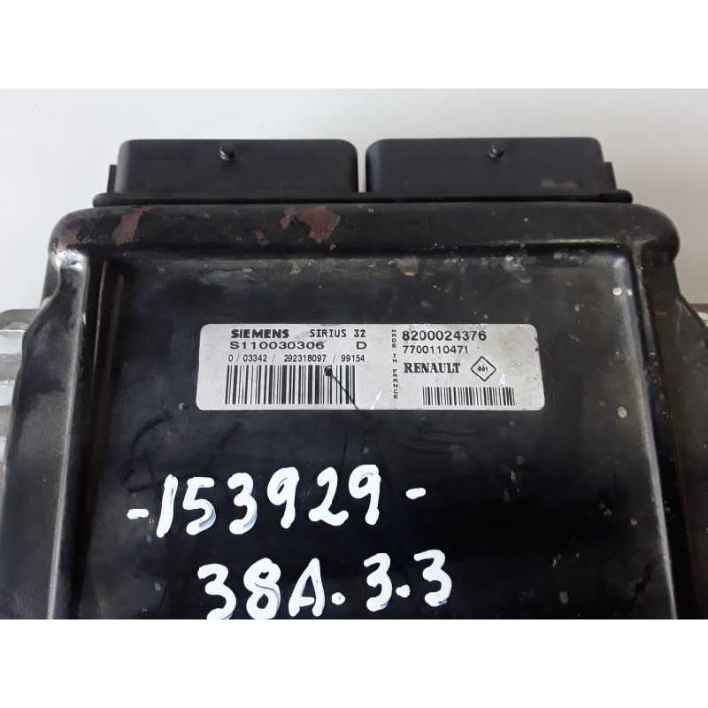 Recambio de centralita motor uce para renault kangoo i (f/kc0) e7j634 referencia OEM IAM 8200024376/7700110471/S110030306  