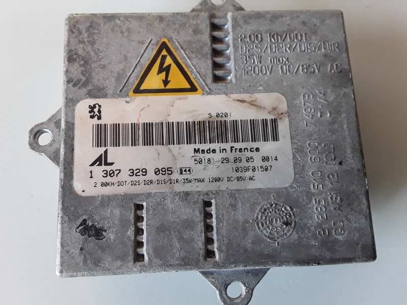 Recambio de centralita faros xenon para peugeot 407 rhr referencia OEM IAM 1307329095  