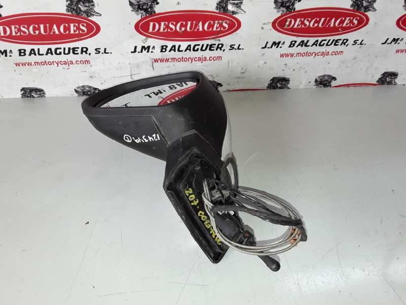 Recambio de retrovisor izquierdo para peugeot 207 8hz referencia OEM IAM 96805881XT  