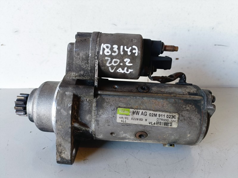 Recambio de motor arranque para seat leon (1m1) arl referencia OEM IAM D7RS50 / 02M911023C  