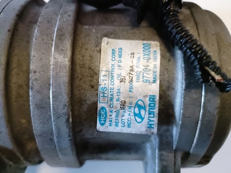 Recambio de compresor aire acondicionado para hyundai i10 (pa) g4hg referencia OEM IAM 977010X000  