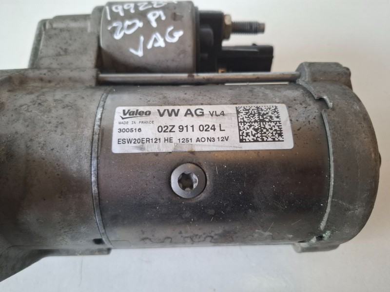 Recambio de motor arranque para audi a3 sportback (8vf) cxx referencia OEM IAM 02Z911024L  