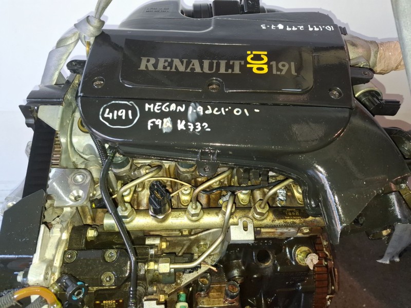Recambio de motor completo para renault megane i fase 2 berlina (ba0) f9q732 referencia OEM IAM F9Q732  