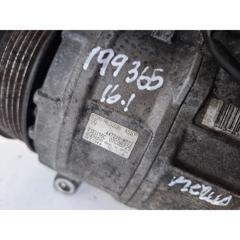 Recambio de compresor aire acondicionado para mercedes-benz clase c (bm 203) familiar 612962 referencia OEM IAM 4472208223  