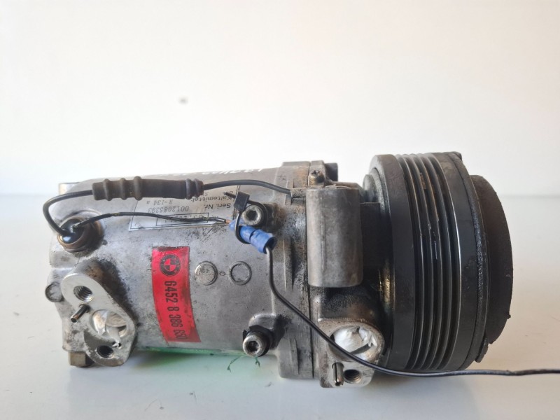 Recambio de compresor aire acondicionado para bmw serie 3 berlina (e46) 204d1 referencia OEM IAM 64528386650  