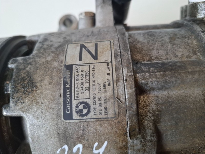 Recambio de compresor aire acondicionado para bmw serie 3 compacto (e46) n42b18a referencia OEM IAM 64526908660  