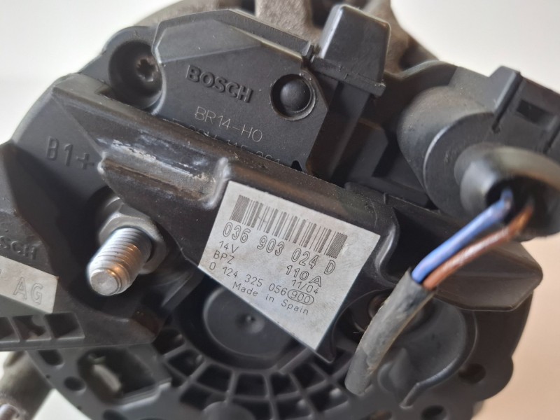 Recambio de alternador para seat ibiza (6l1) bby referencia OEM IAM 036903024D  