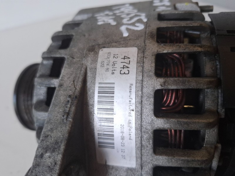 Recambio de alternador para fiat grande punto (199) 199a5000 referencia OEM IAM 63377490  