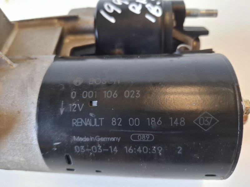 Recambio de motor arranque para renault laguna ii (bg0) f4r712 referencia OEM IAM 0001106023  