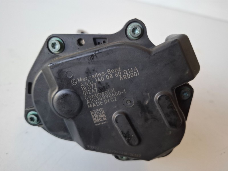 Recambio de valvula egr para mercedes-benz sprinter ii camión 651955 referencia OEM IAM A6511400860  