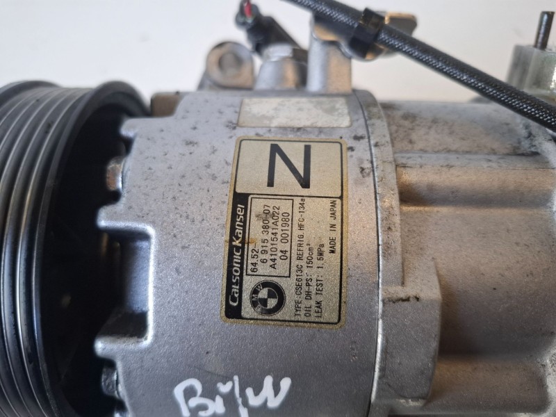 Recambio de compresor aire acondicionado para bmw serie 3 berlina (e90) n46b20b referencia OEM IAM 691538007  
