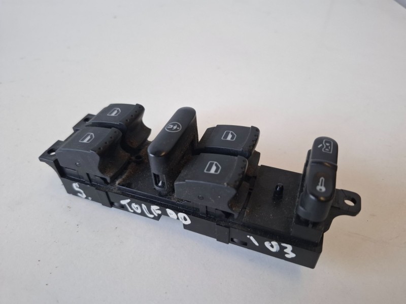 Recambio de mando elevalunas delantero izquierdo para seat toledo (1m2) asv referencia OEM IAM 1J4959857B  
