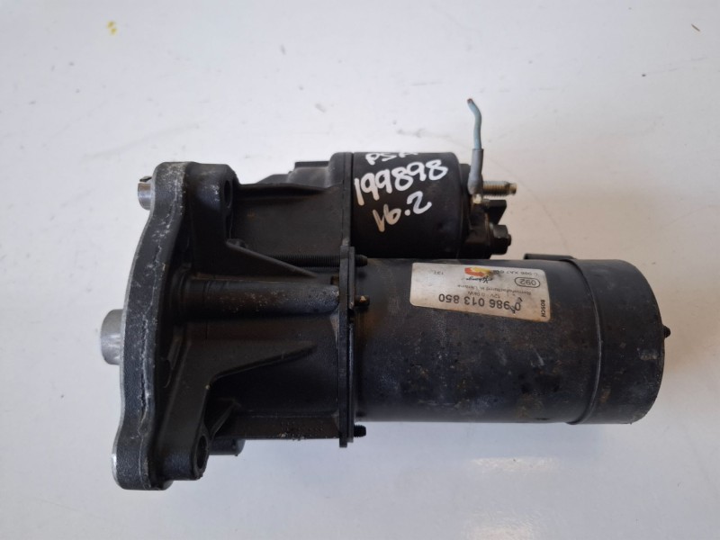 Recambio de motor arranque para citroen saxo vjz referencia OEM IAM 0986013850  
