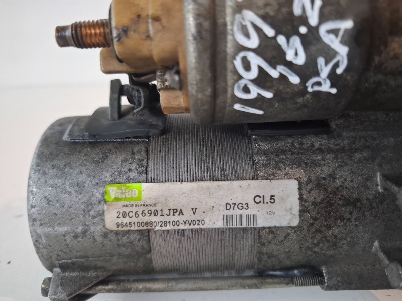 Recambio de motor arranque para citroen c4 berlina 9hy referencia OEM IAM D7G3  