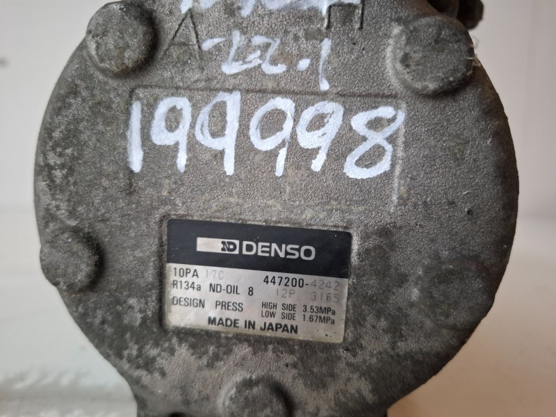 Recambio de compresor aire acondicionado para mg rover rover 600 (rh) f20z1 referencia OEM IAM 4472004242  