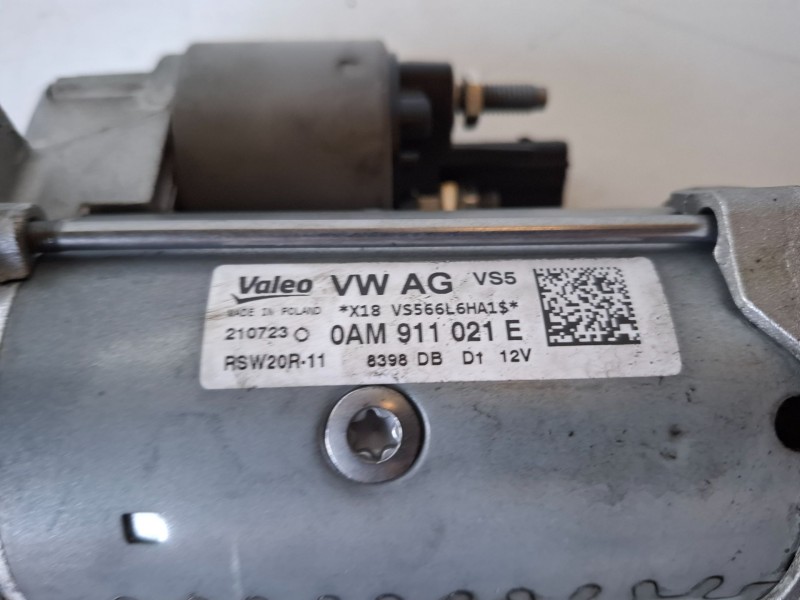 Recambio de motor arranque para skoda karoq (nu) dgt referencia OEM IAM 0AM911021E  