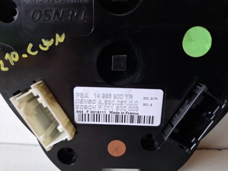 Recambio de mando climatizador para citroen c8 4hw referencia OEM IAM 14986800YR  