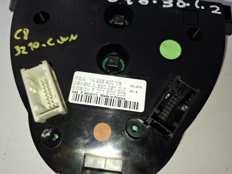 Recambio de mando climatizador para citroen c8 4hw referencia OEM IAM 14986800YR  