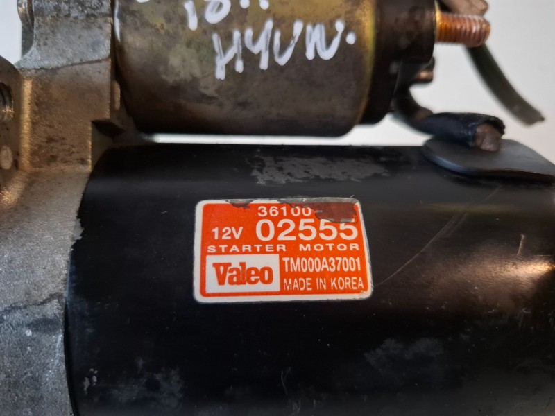 Recambio de motor arranque para hyundai atos prime (mx) g4hd referencia OEM IAM 3610002555  