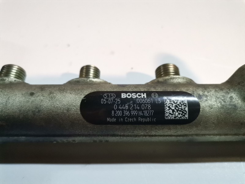 Recambio de rampa inyectora para renault scenic ii (jm) f9q804 referencia OEM IAM 0445214078/8200396999  