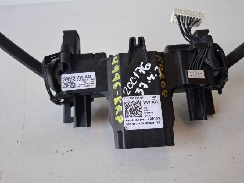 Recambio de mando luces para skoda karoq (nu) dgt referencia OEM IAM 5Q0953521EP  
