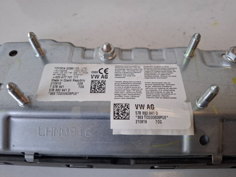 Recambio de kit airbag para skoda karoq (nu) dgt referencia OEM IAM   