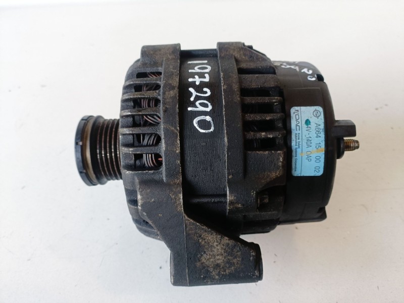 Recambio de alternador para ssangyong kyron d20dt / 664950 referencia OEM IAM A664150002  