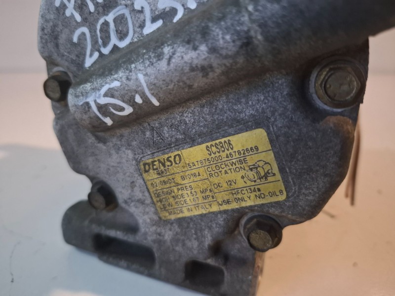 Recambio de compresor aire acondicionado para fiat ii punto (188) berlina 188a4000 referencia OEM IAM 46782669  