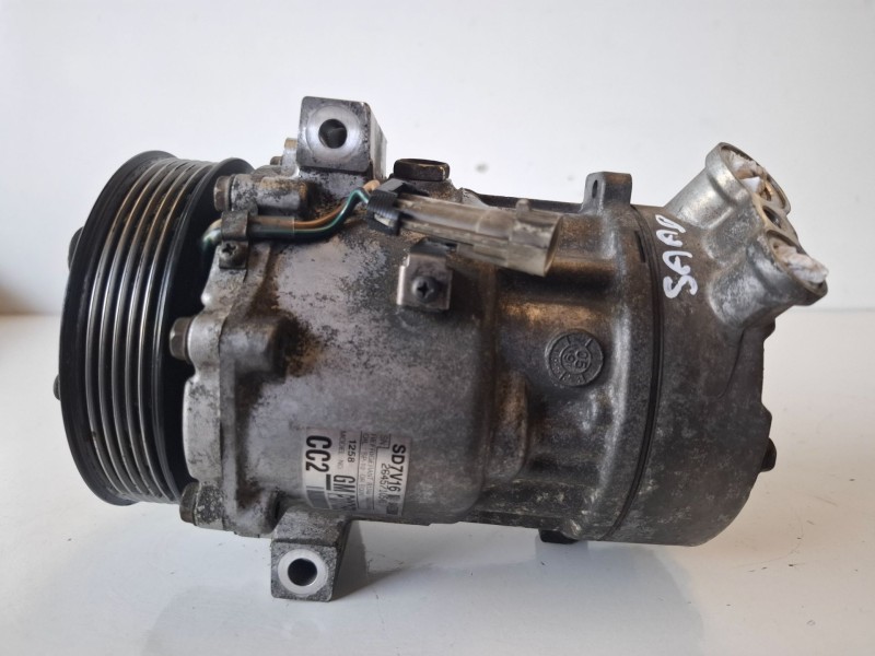 Recambio de compresor aire acondicionado para saab 9-3 berlina z19dth referencia OEM IAM P13171593  