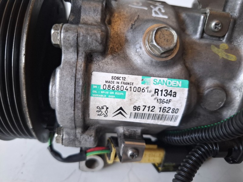 Recambio de compresor aire acondicionado para peugeot 508 5fv / 5f02 referencia OEM IAM 9671216280  
