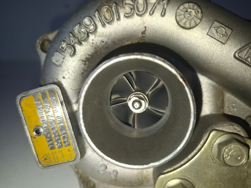 Recambio de turbocompresor para nissan almera (n16/e) k9k260 referencia OEM IAM 54359710002  
