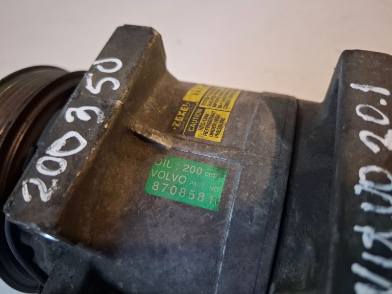 Recambio de compresor aire acondicionado para volvo xc90 d5244t5 referencia OEM IAM 8708581  